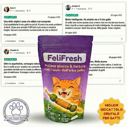 FeliFresh™ - Pulizia dentale facile e divertente