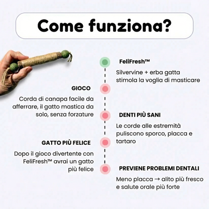 FeliFresh™ - Pulizia dentale facile e divertente