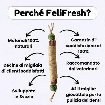 FeliFresh™ - Pulizia dentale facile e divertente
